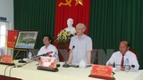Tổng Bí thư Nguyễn Phú Trọng kiểm tra vùng hạn mặn Tiền Giang